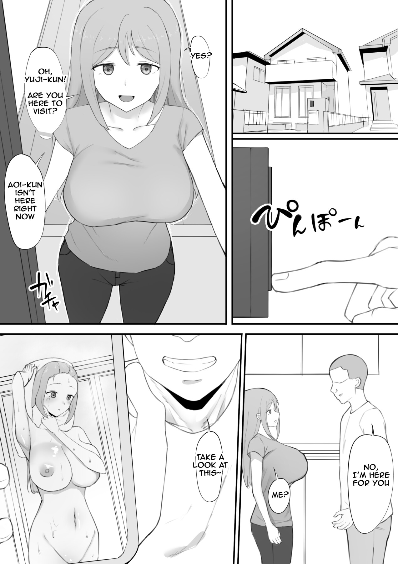 Hentai Manga Comic-Blackmailed Mother-Read-6